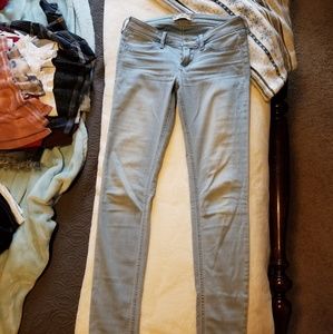 Hollister light wash jeggings